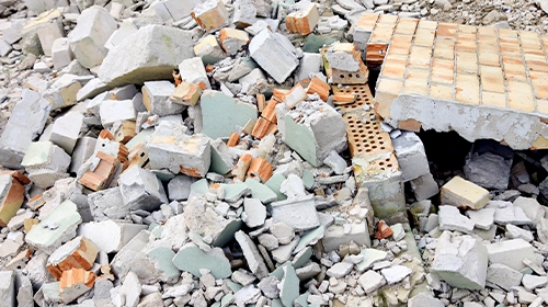 Quais são os tipos de entulhos da construção civil?